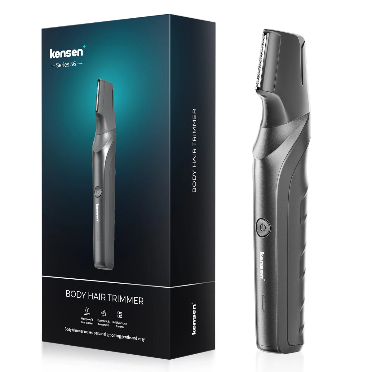 Kensen S6 Electric Hair Trimmer for precise hair grooming, featuring adjustable blades and ergonomic design.