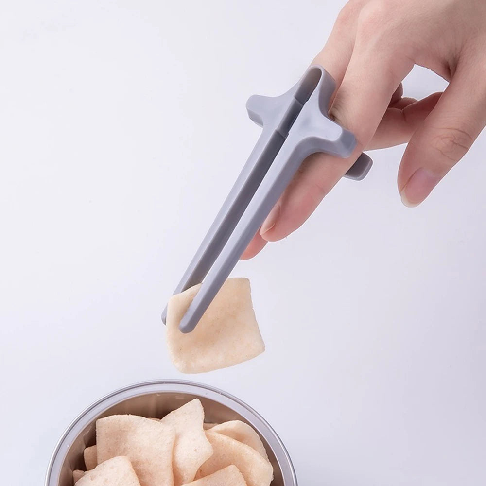 1PC Lazy Finger Food Clip, Portable Kitchen Tools