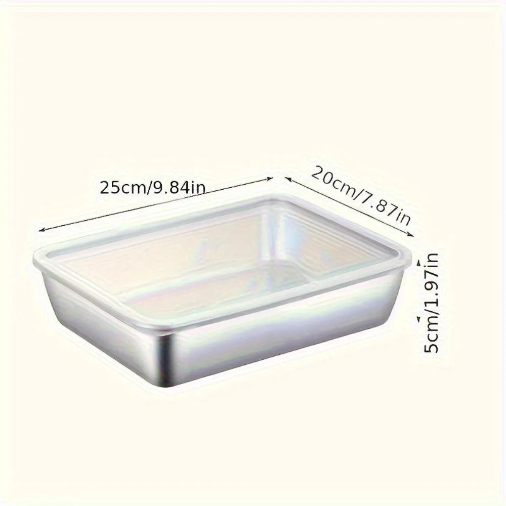 Eight stainless steel food containers with secure lids, ideal for meal prep and storage, from ShopHub NZ.