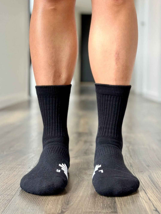 Organic Cotton Ski + Crew Socks Winter Bundle: 5 Pack