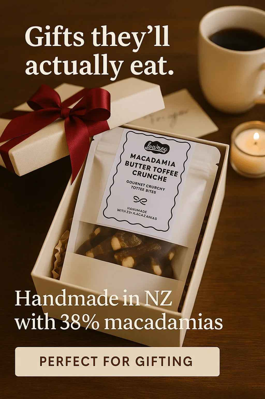 Lowrey Macadamia Butter Toffee Crunché 4-Pack
