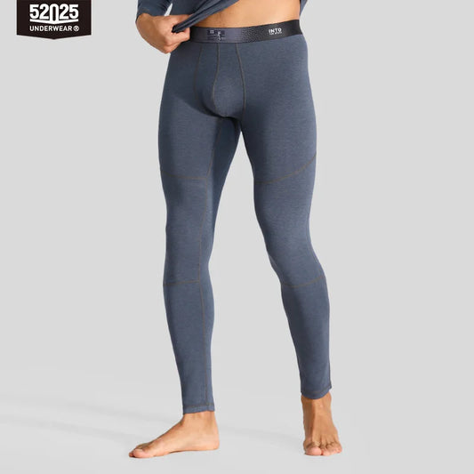 52025 CosyStride Men's Cashmere-Blend Thermal Leggings