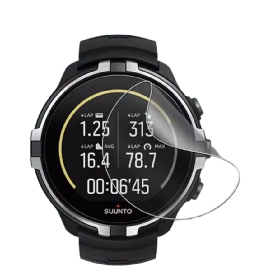 Set of six hydrogel screen protectors for Suunto Spartan Sport Wrist HR Baro watches, designed to shield the display.