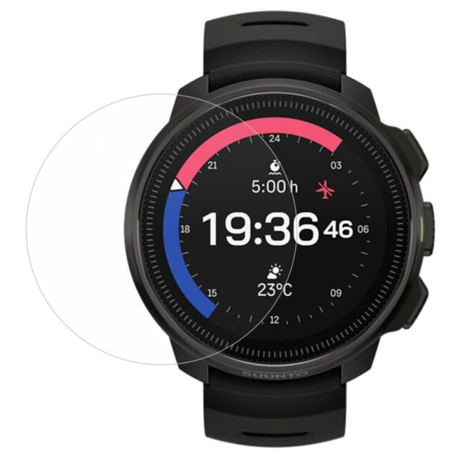 Clear screen protector for Suunto Ocean 2024 watch case, designed to protect the watch face from scratches and damage.
