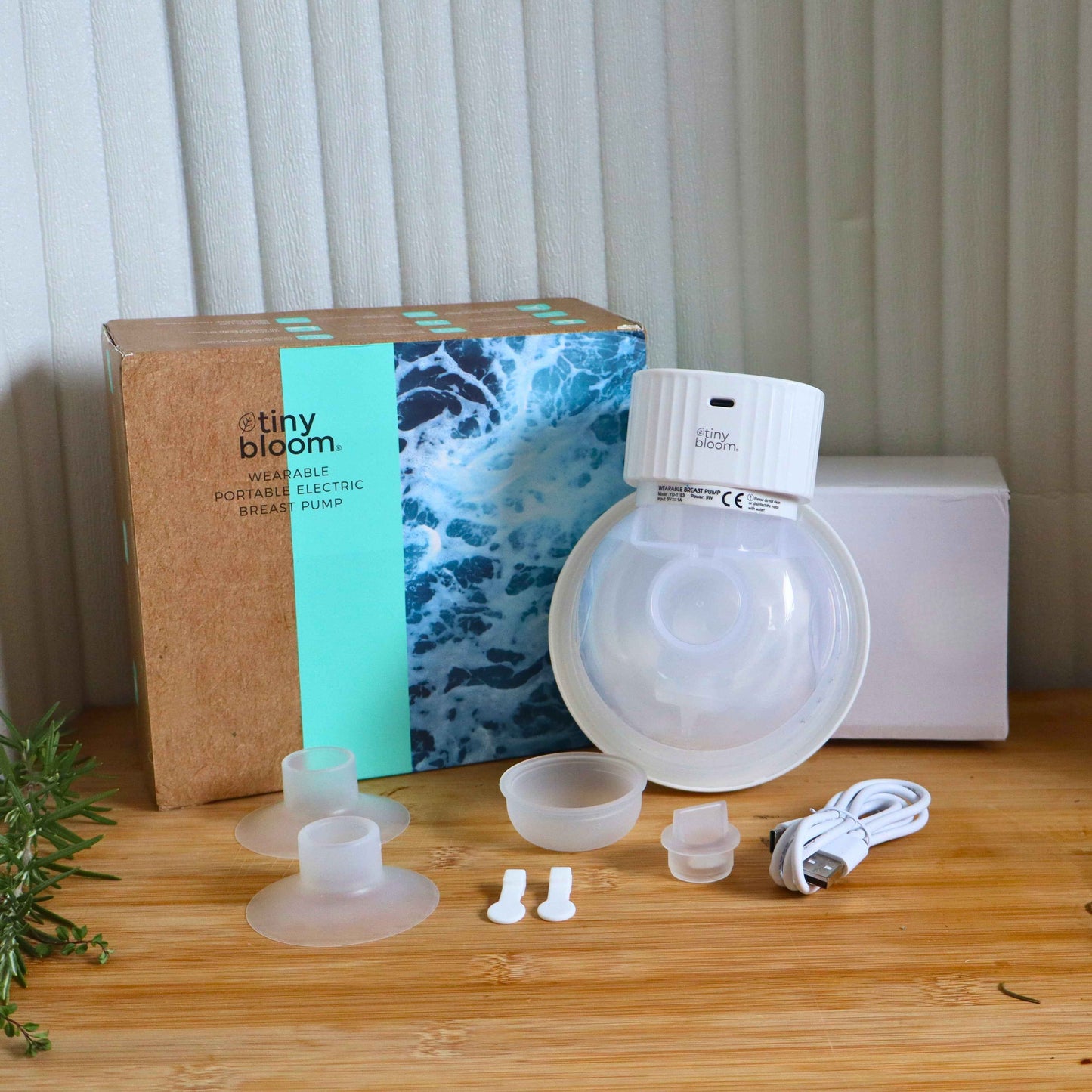 Full Replacement Bowl Set for Wearable Breast Pump - Complete Parts Kit