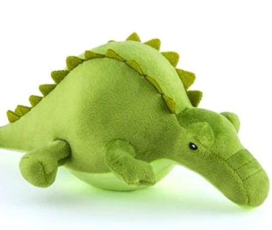 Soft plush crocodile toy from P.L.A.Y. Safari collection by Animal Addiction Limited, with detailed crocodile features and realistic design.
