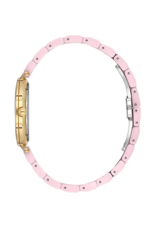 Beverly Hills Polo Club Ceramic All Pink Diamond Watch – BP3586X.180 Kiwi Watches