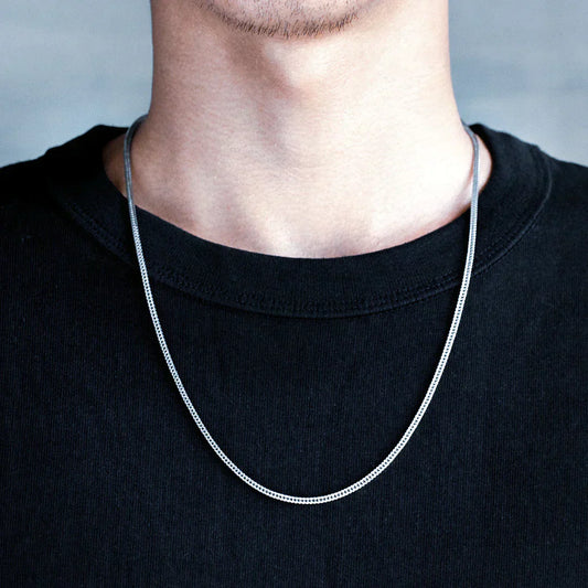 Big Daddy 2.5mm Men's Rope Silver Chain The Watches Men