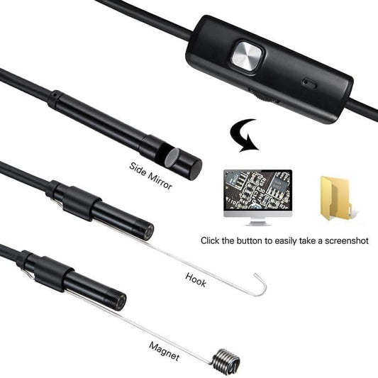 Borescope / Endoscope Camera - Android (Type C, Micro USB & Computer USB Ports) 9eight5