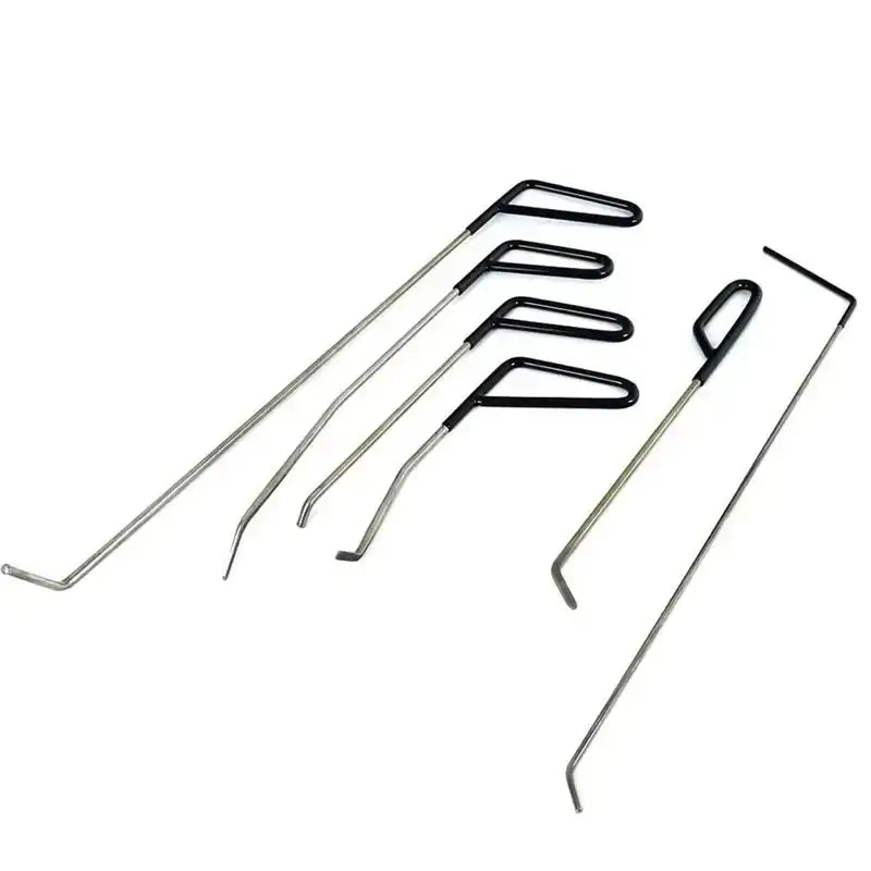 Habicare HBC 6-piece car dent repair tool set with various tools for removing dents and dings from vehicles.