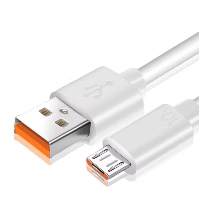9eight5 Micro USB charger cable for Samsung phones and tablets, durable and compatible with Type B micro USB devices.