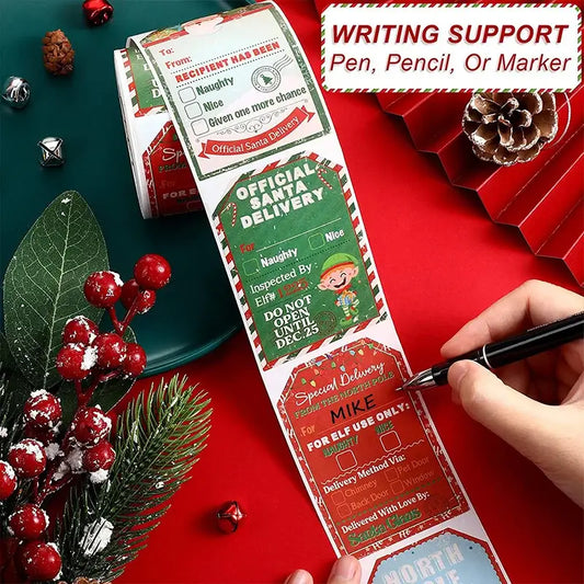 Christmas Gift Labels (200pcs) Habicare