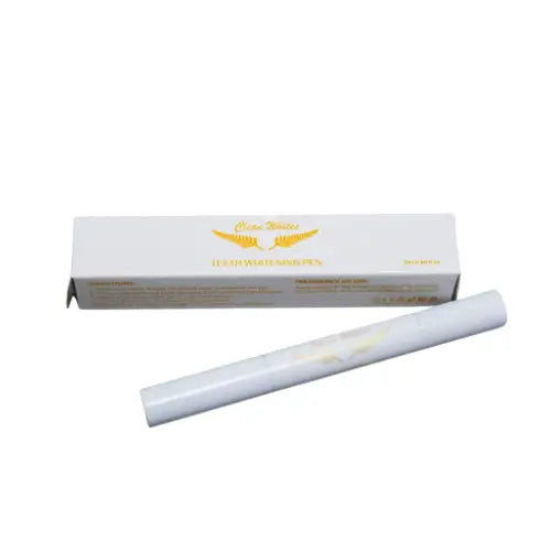 Clean Whites teeth whitening pen from Clean-Whites, showcasing the sleek pen design and whitening applicator.