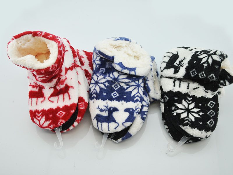 WHOLESALE - 12 Pairs Kids Flush Warm Foot lets / Floor Socks size 20 ~ 23 dealonline.co.nz