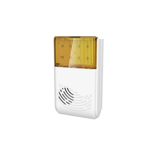 Eldertech telephone ringer call signaler with a compact design, featuring a loud alert for incoming calls.