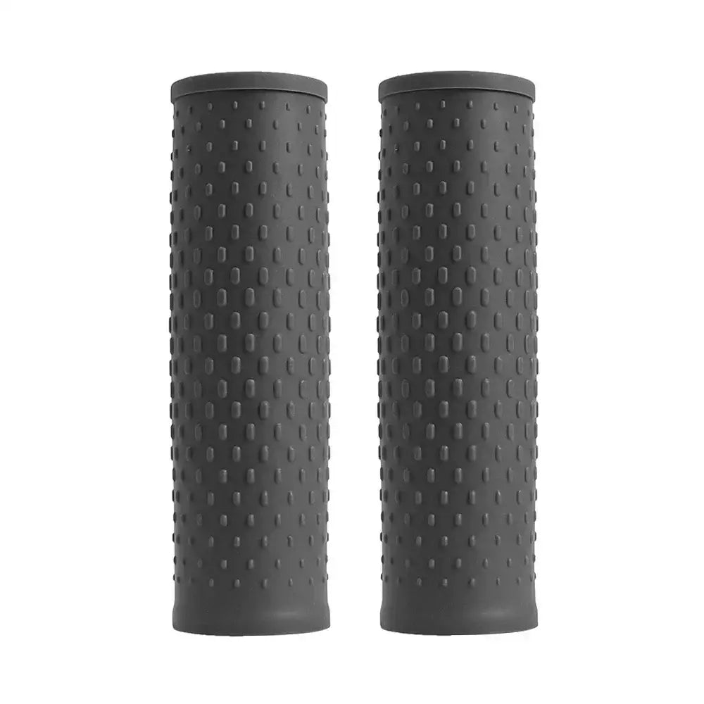 Dark grey Habicare HBC electric scooter handlebar grip with textured surface for secure grip and comfort.