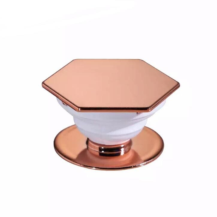 Glossy expanding finger grip for phones and tablets by 9eight5, showing its adjustable design and glossy finish.