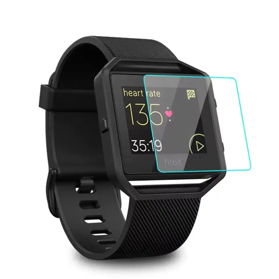 Habicare Fitbit Blaze screen protectors, pack of 5, clear watch screen protectors for enhanced device protection and clarity.