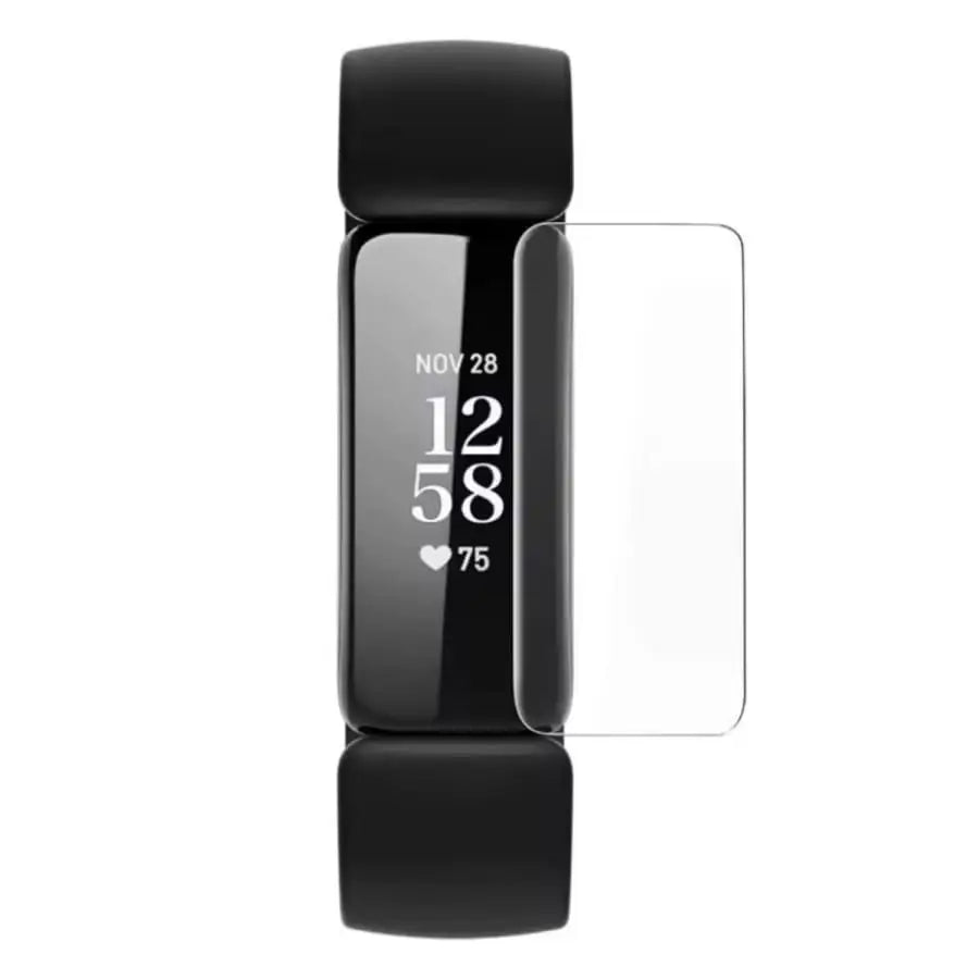 Set of five Habicare Fitbit Inspire 2 screen protectors for watch display protection, designed to safeguard your device.