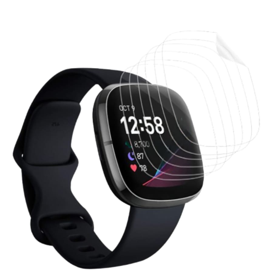 Hydrogel Screen Protectors for Fitbit Sense (Pack of 6) That Watch Shop
