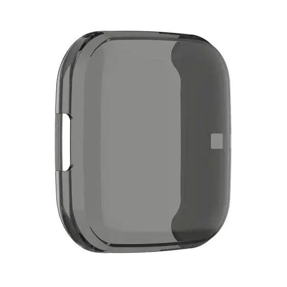 Protective Case for Fitbit Versa 2 (Transparent Black) Habicare