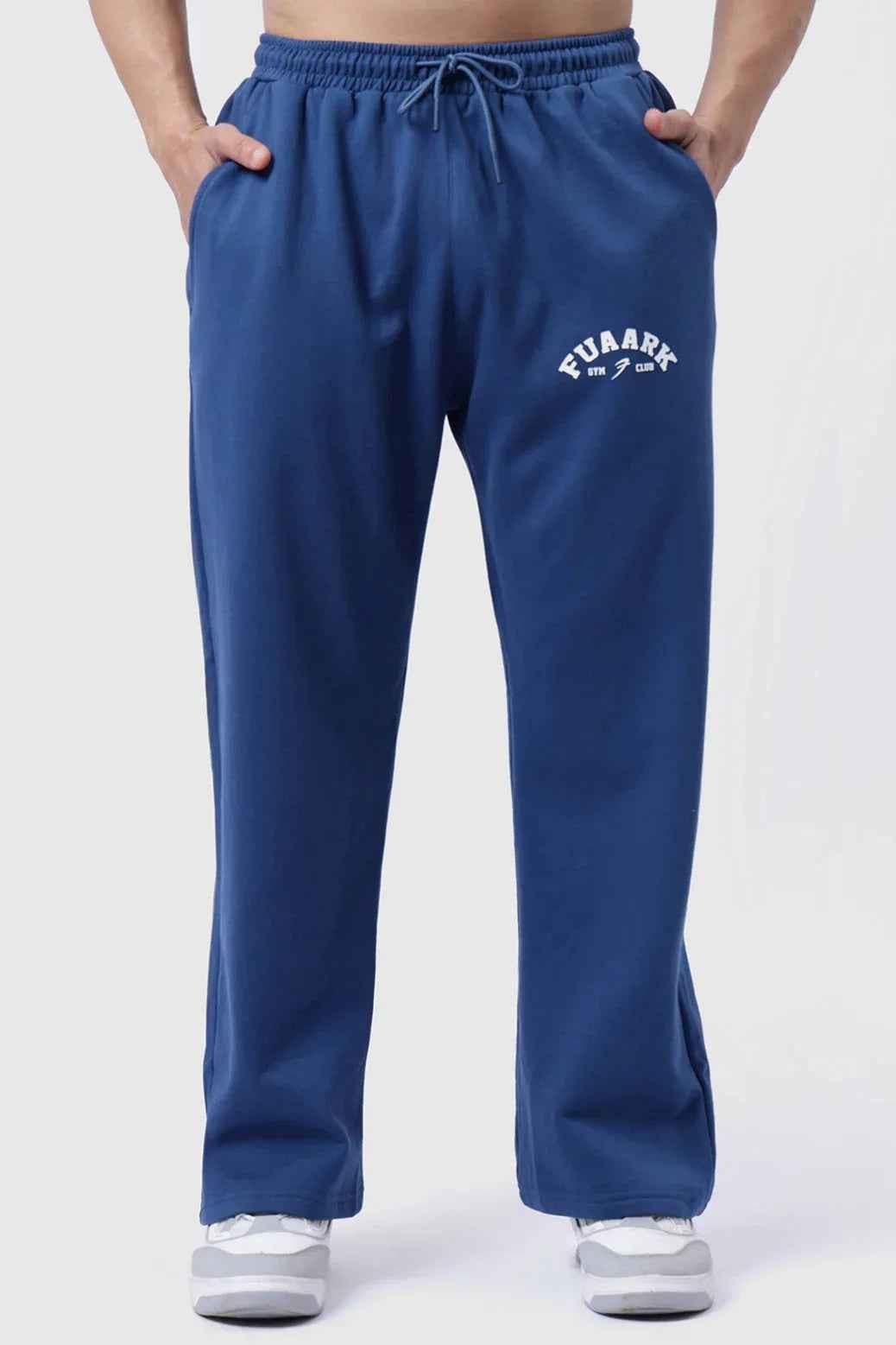 Fuaark Nz navy joggers, laidback relaxed fit, casual pants for ultimate comfort, soft fabric, and stylish design.