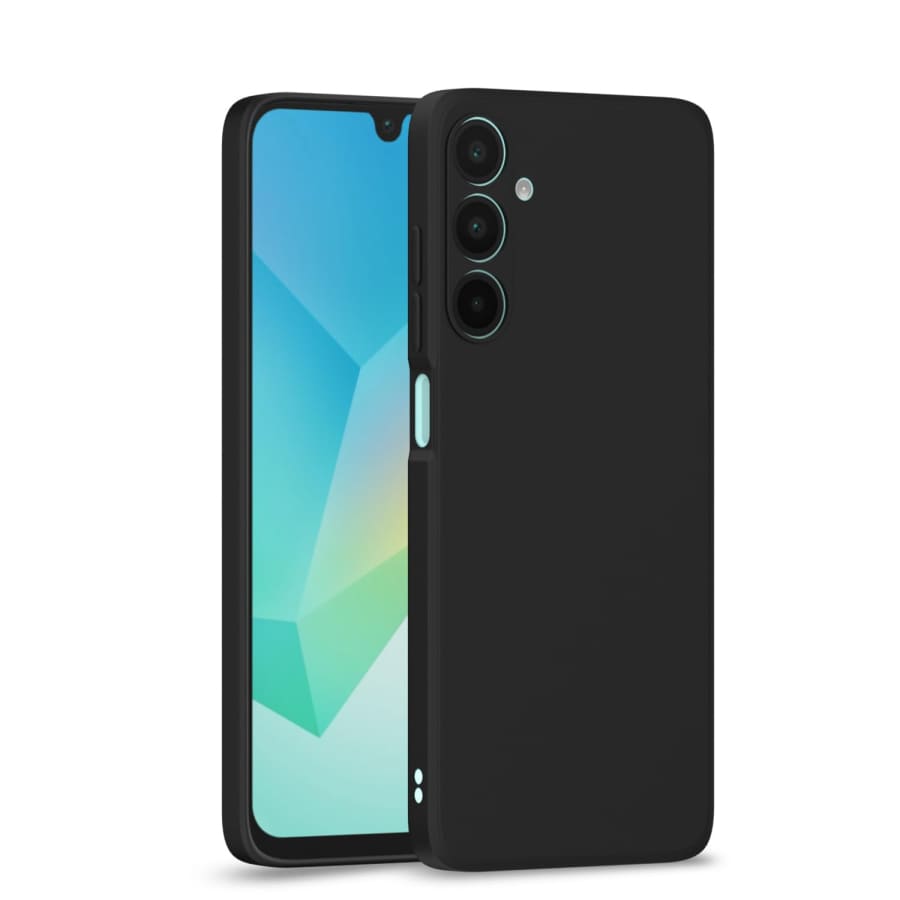 Black 9eight5 screen protector for Samsung Galaxy A16, showing a clear, durable protective film on the device's screen.