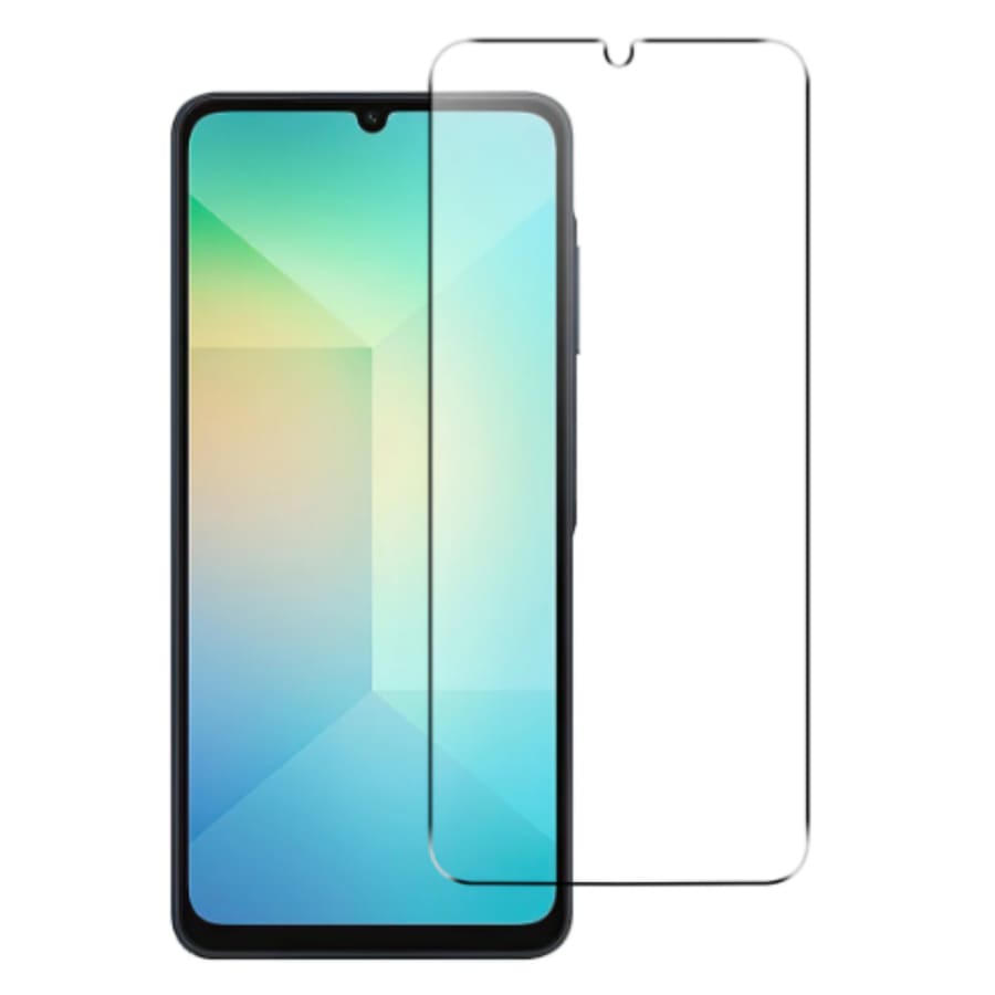 Two 9eight5 screen protectors for Samsung Galaxy A16, tempered glass shields with bubble-free installation.