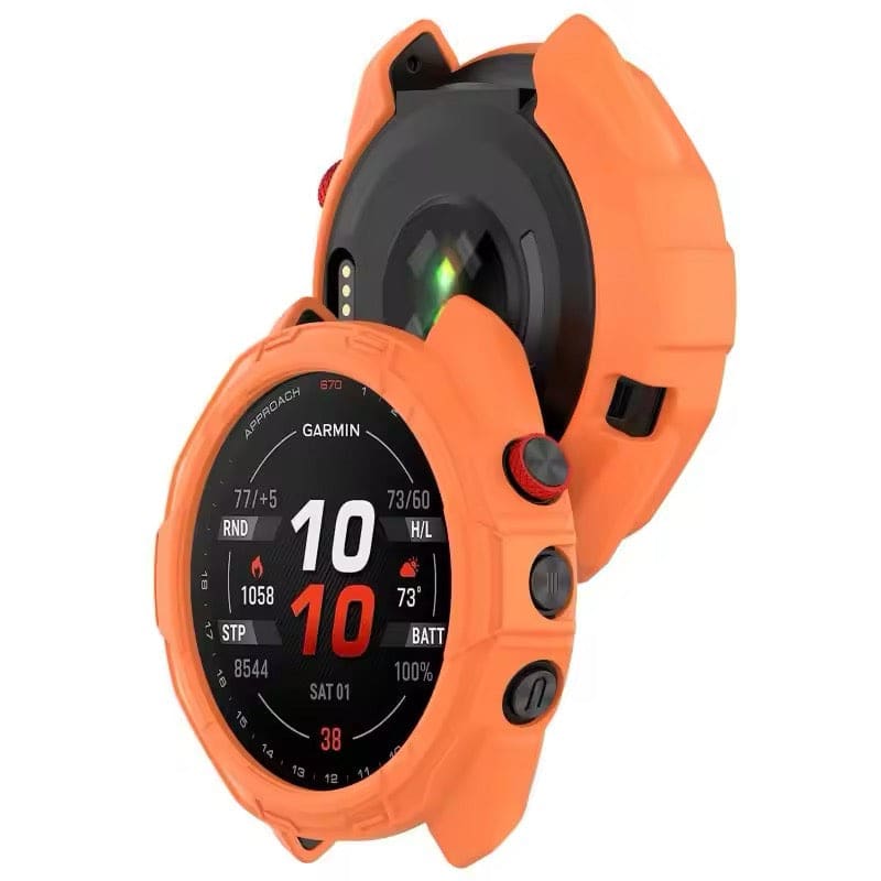 Protective Case for Garmin Approach S70 (47mm) (Orange) That Watch Shop