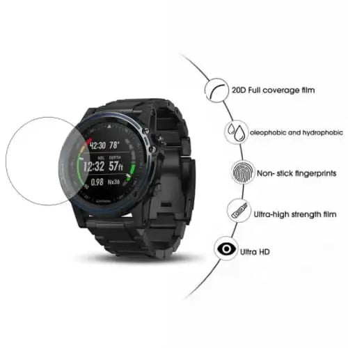 Screen Protectors for Garmin Descent Mk1 (Pack of 5) Habicare