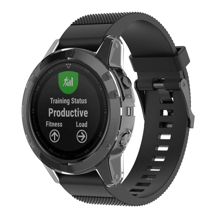 Clear protective case for Garmin Descent MK3i 51mm series, fits snugly around the watch to safeguard against scratches and impacts.