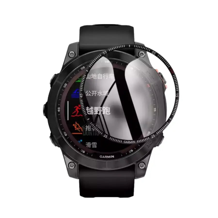 Pack of five Habicare screen protectors for Garmin Fenix 6 and 6 Pro series watch, providing durable protection for the display.