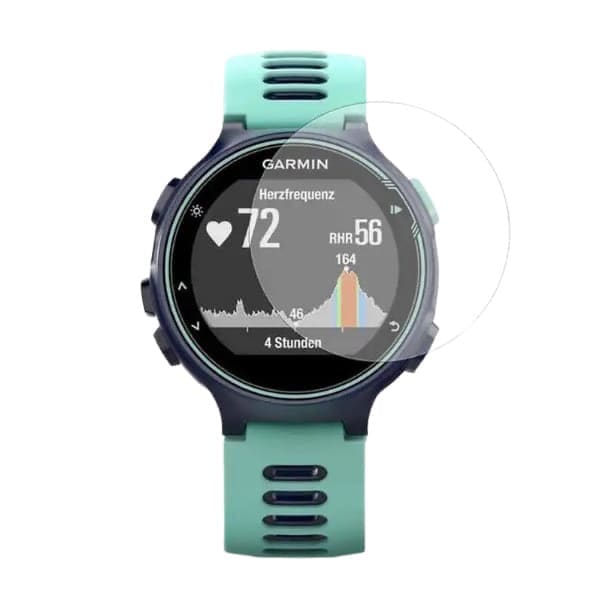 Garmin Forerunner 235 Series watch screen protector from That Watch Shop, designed to shield the watch display from scratches.