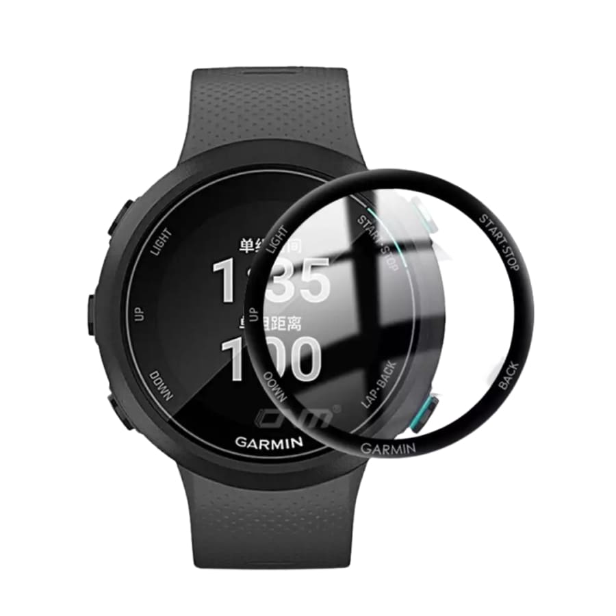 Garmin Forerunner 245 Series watch screen protector, clear protective film for smartwatch screen protection