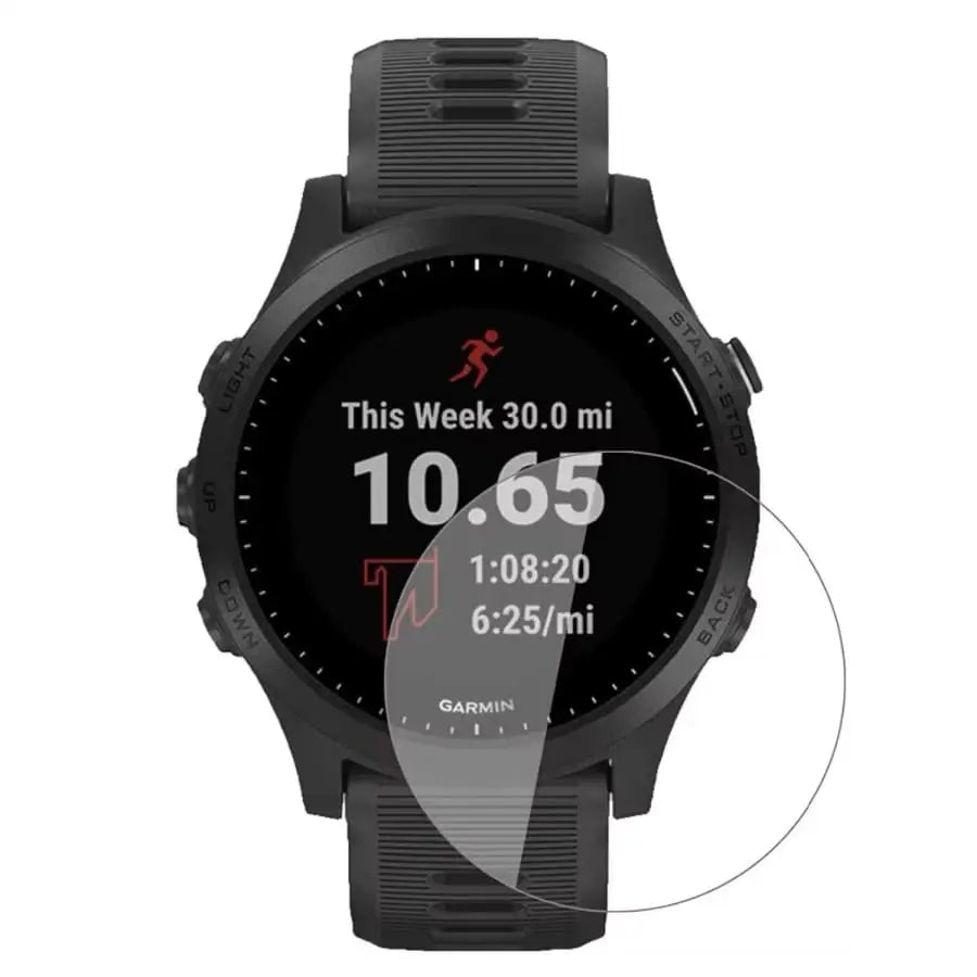 Habicare Garmin Forerunner 245 series screen protectors, pack of 5, clear watch screen protectors for enhanced durability and protection.