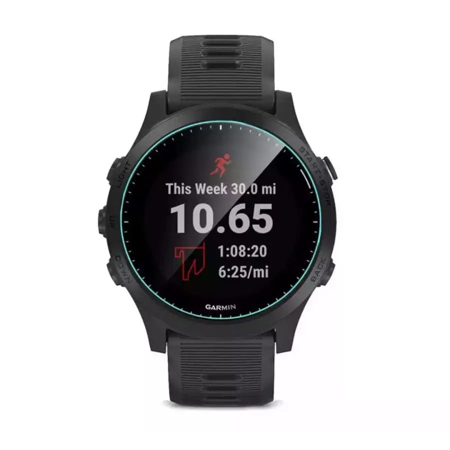 Set of five Habicare Garmin Forerunner 935 screen protectors, durable watch screen protector for Garmin smartwatch.