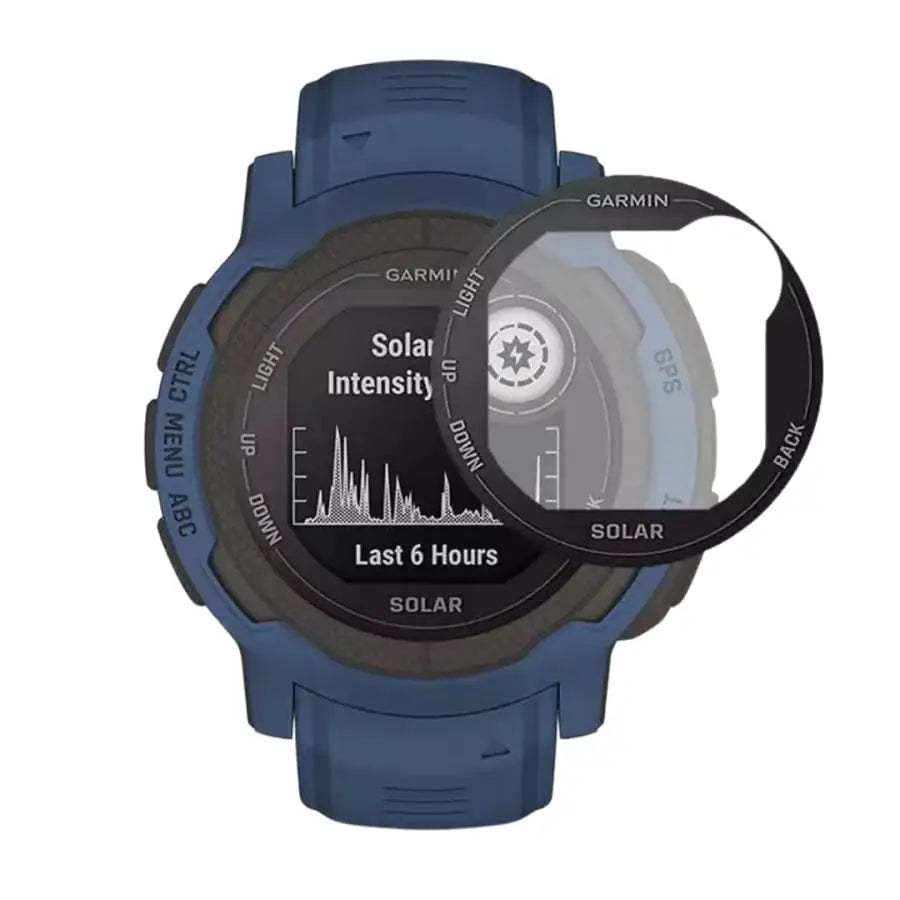 Pack of 10 Habicare Garmin Instinct 2 Series watch screen protectors, clear and durable protective film for smartwatch screens.