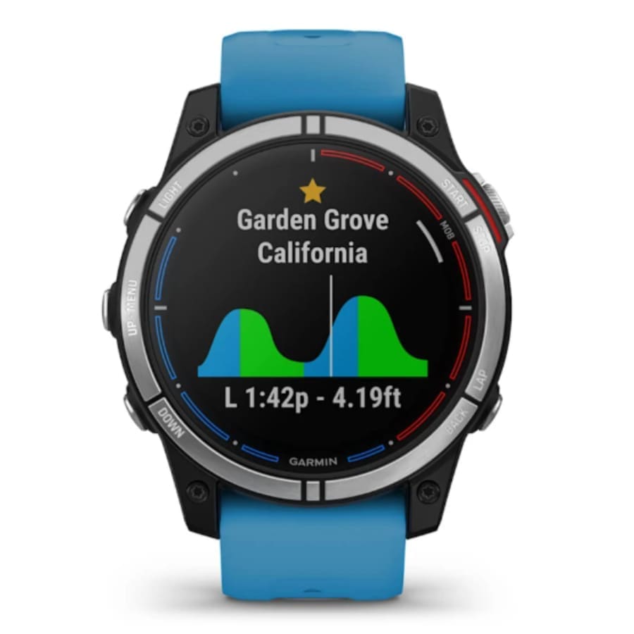 Hydrogel screen protectors for Garmin Quatix 7 smartwatch, pack of 6, providing durable protection for watch screens