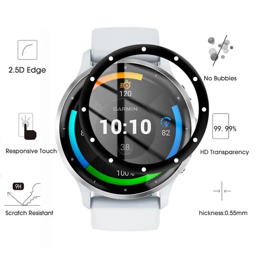 Screen Protectors for Garmin Venu 3S (Pack of 5) Habicare