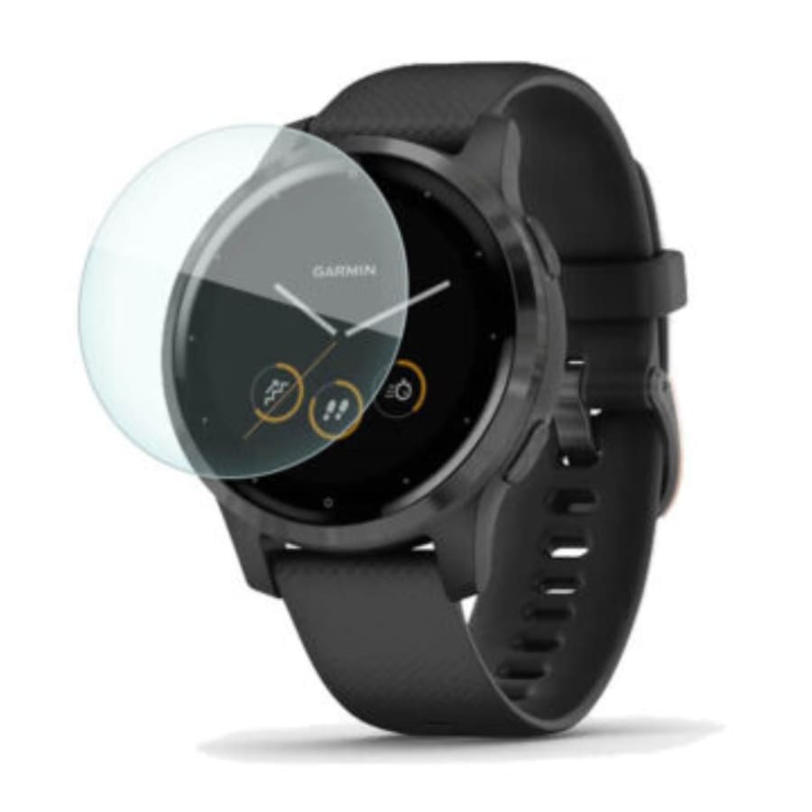 Garmin Vivoactive 4 40mm screen protector and watch case, clear protective cover for smartwatch display.