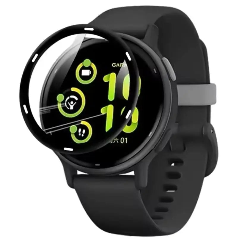 Habicare Garmin Vivoactive 5 screen protectors pack of 5, clear watch screen protectors for durable, scratch-resistant protection.
