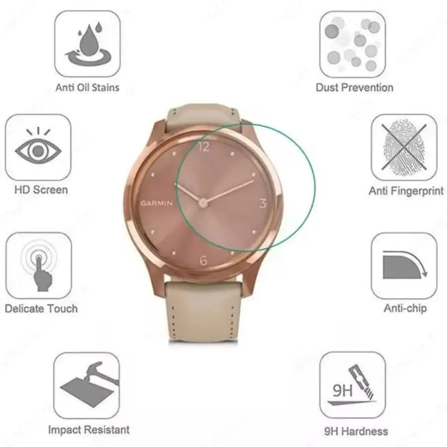 Screen Protectors for Garmin Vivomove Style (Pack of 5) Habicare