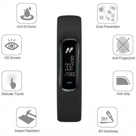 Screen Protectors for Garmin Vivosmart 4 (Pack of 5) Habicare