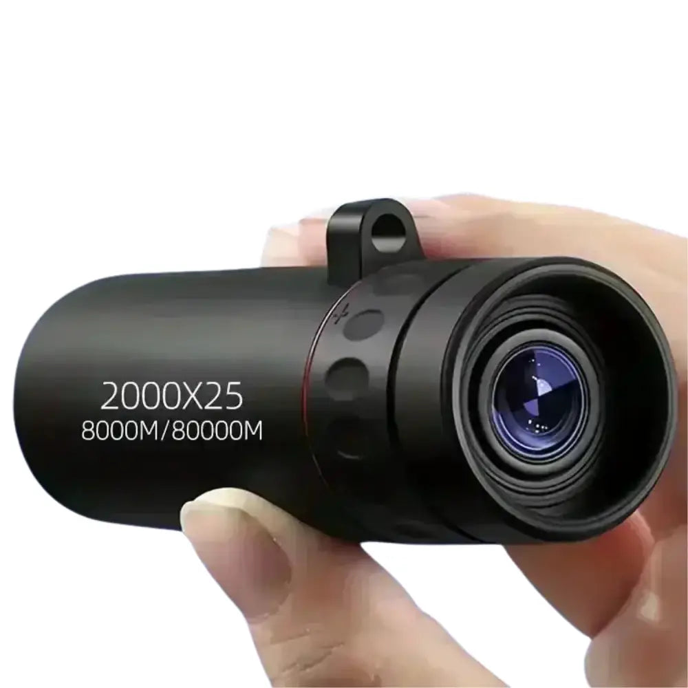 HD Monocular Telescope by Habicare with sleek design, compact size, and high-definition lens for clear distant viewing.