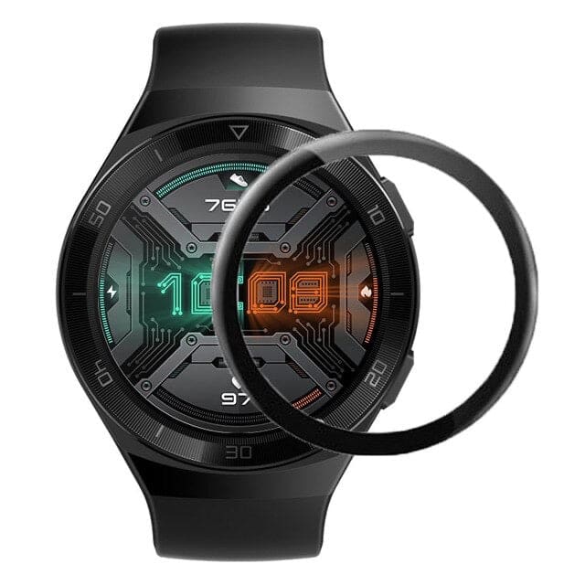 Huawei GT 2e Active watch screen protector from That Watch Shop, clear and thin protective film on smartwatch display.