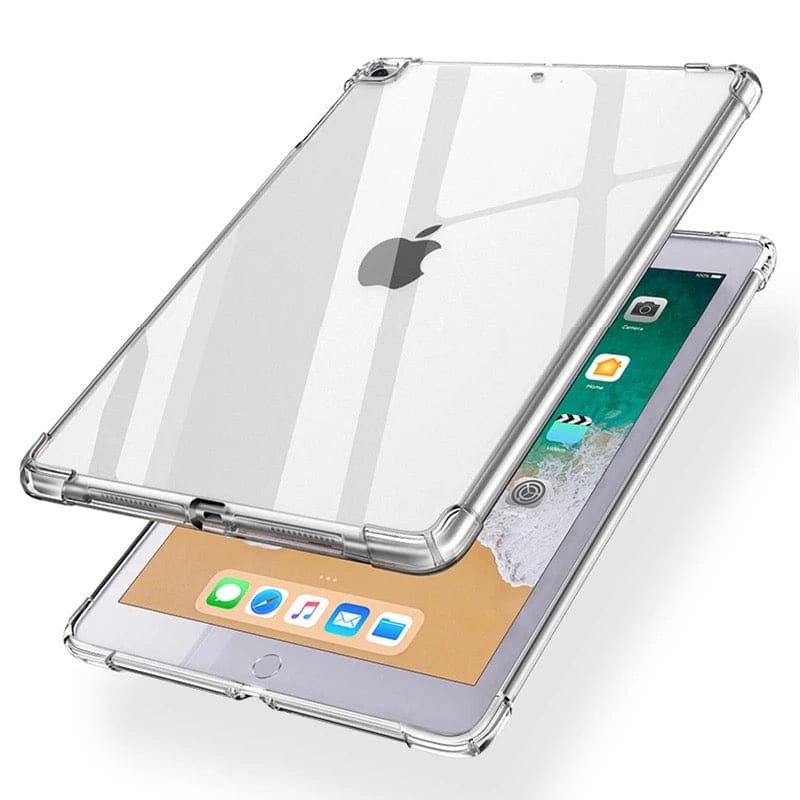 Clear protective cover for iPad 5th and 6th gen, iPad Air, and Air 2, designed for 9.7-inch tablets by 9eight5.