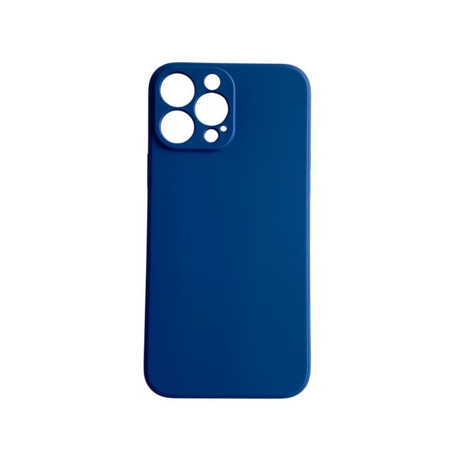 Navy iPhone 13 Pro Max 6.7-inch protective case by 9eight5, showing a sleek, durable phone cover with textured finish.
