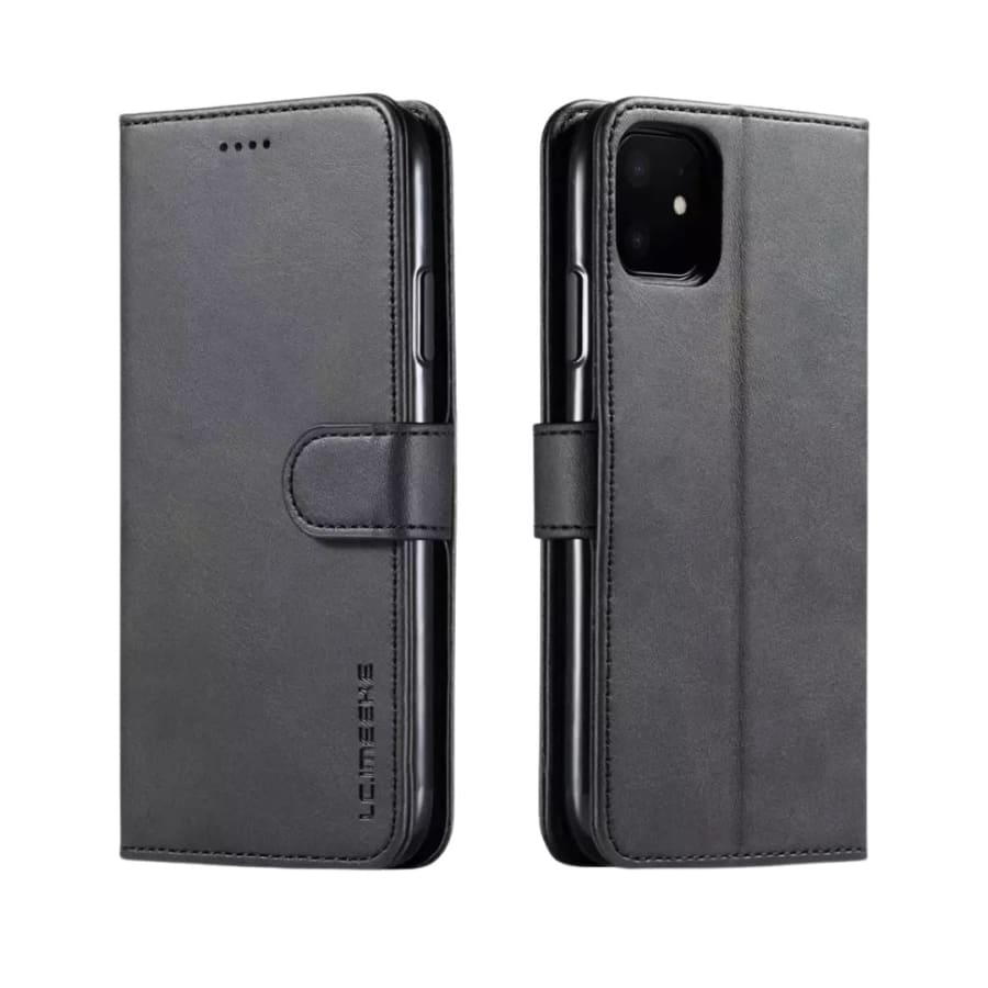 9eight5 flip case for iPhone 13 Pro Max (6.7”) showing a sleek protective cover with card slots and precise cutouts.