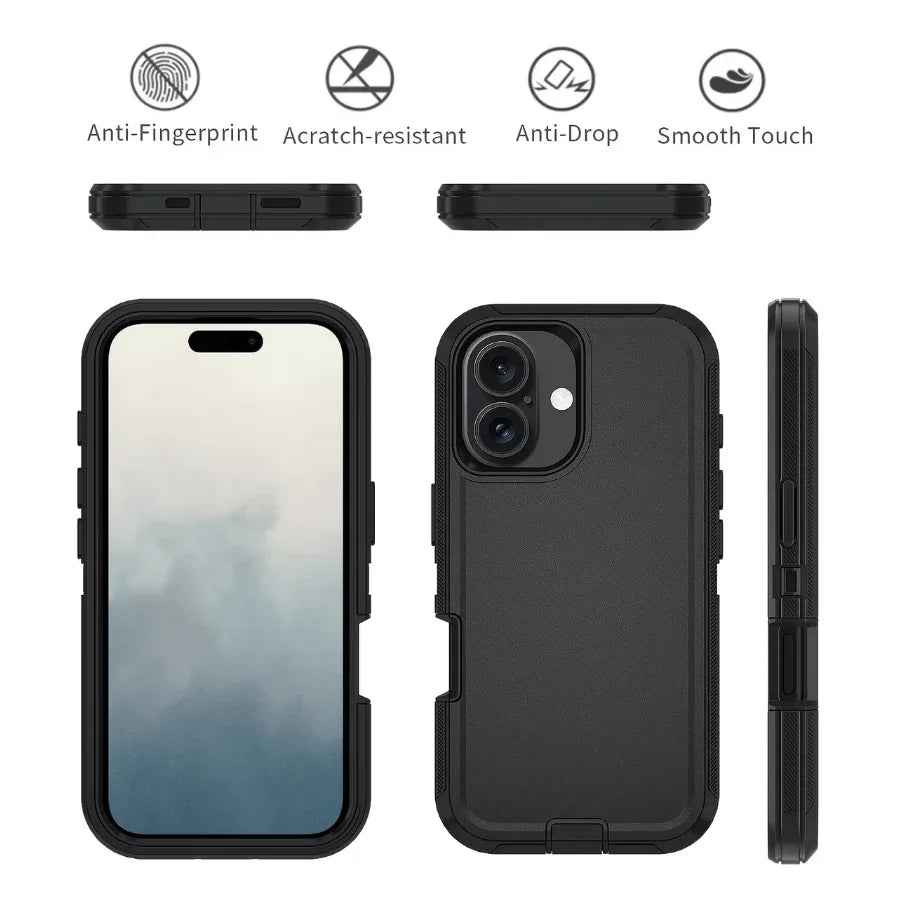 iPhone 16 Heavy Duty Shockproof Case