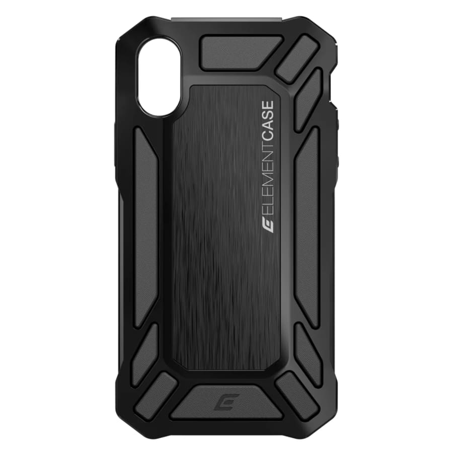 Black Rugged Case for iPhone 7 and 8 by 9eight5, showing durable protective design and textured surface.